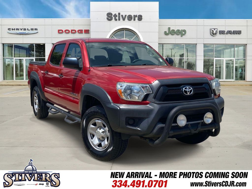 Barcelona Red Metallic 2014 Toyota Tacoma PreRunner Double Cab SB Pickup Truck 4X2 4-Speed Automatic