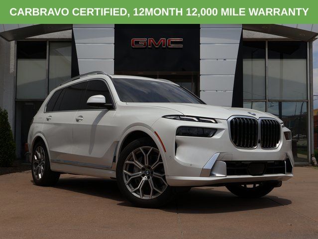 Mineral White Metallic 2024 BMW X7 xDrive40i AWD SUV / Crossover All-Wheel Drive 8-Speed Automatic