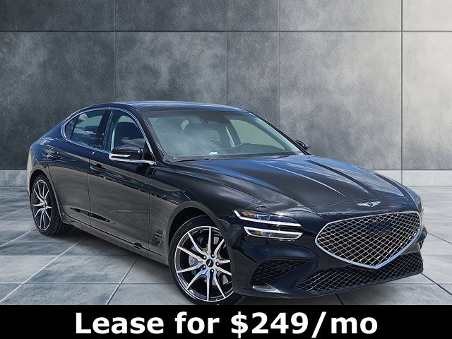 Vik Black 2026 Genesis G70 Sedan Rear-Wheel Drive 8-Speed Automatic