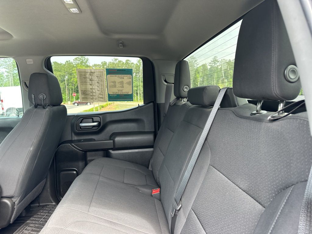 2021 Black Chevrolet Silverado 1500 Custom RWD Truck