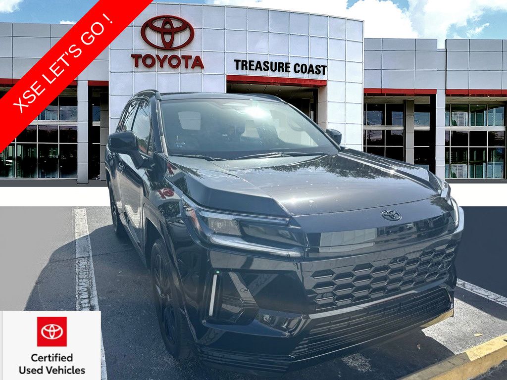 Midnight Black Metallic 2026 Toyota RAV4 SUV / Crossover All-Wheel Drive Continuously Variable Transmission
