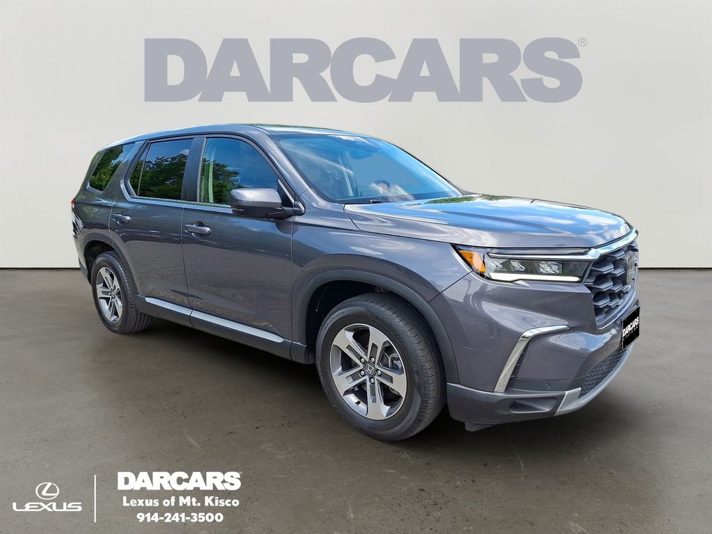 Sonic Gray Pearl 2025 Honda Pilot SUV / Crossover All-Wheel Drive Automatic