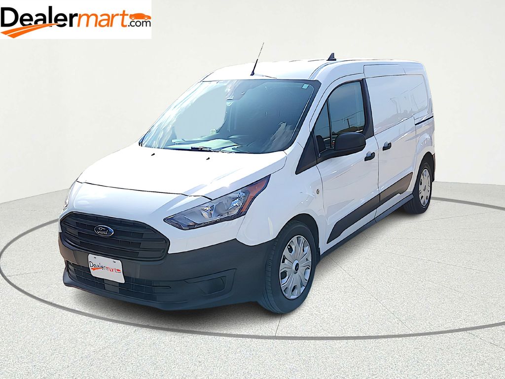 Frozen White 2021 Ford Transit Connect Cargo XL LWB FWD with Rear Cargo Doors Van Front-Wheel Drive 8-Speed Automatic