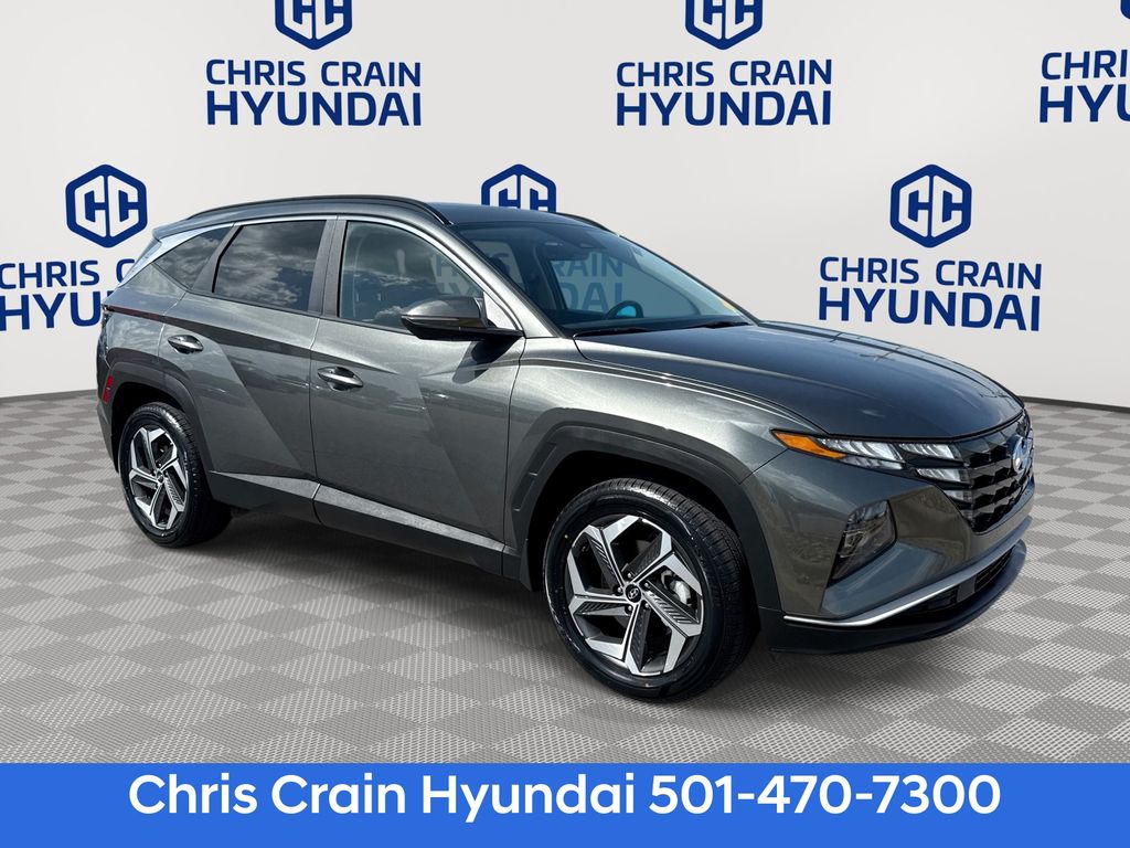 Gray 2022 Hyundai Tucson SUV / Crossover All-Wheel Drive 8-Speed Automatic