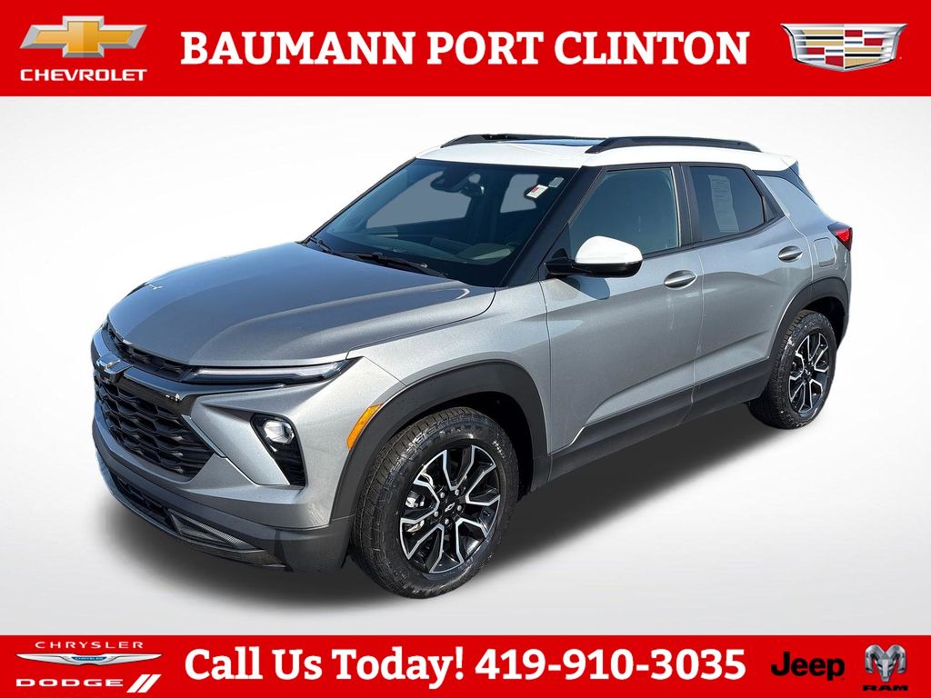 Sterling Gray Metallic 2024 Chevrolet Trailblazer SUV / Crossover Front-Wheel Drive Continuously Variable Transmission