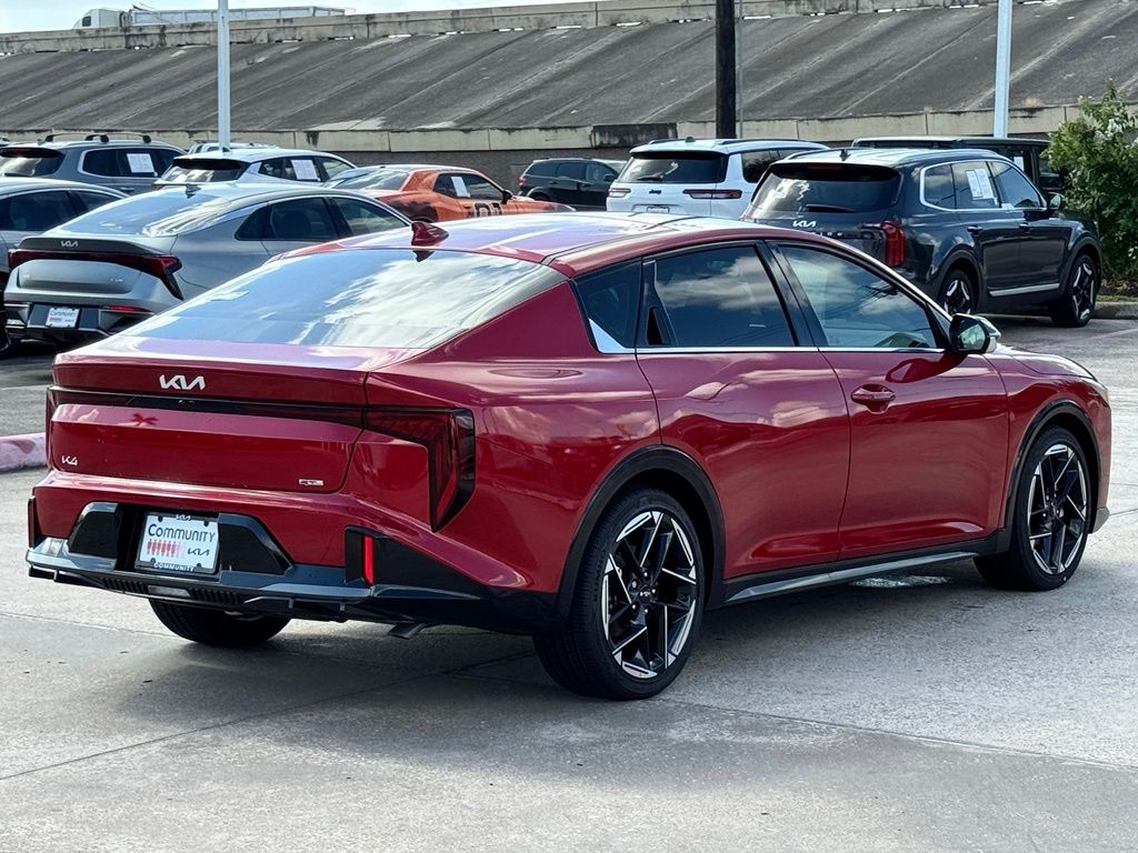 2026 Kia K4 GT-Line Red at Joe Myers Mazda Kia