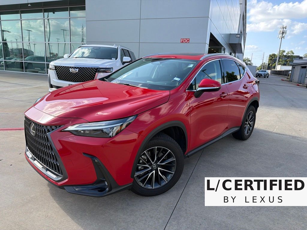 2024 Lexus NX 250 Base Red at Gullo Toyota