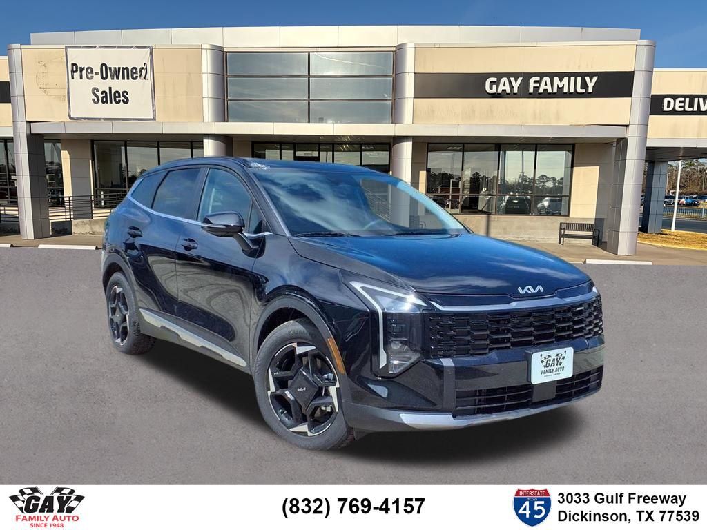Ebony Black 2026 Kia Sportage SUV / Crossover Front-Wheel Drive 8-Speed Automatic