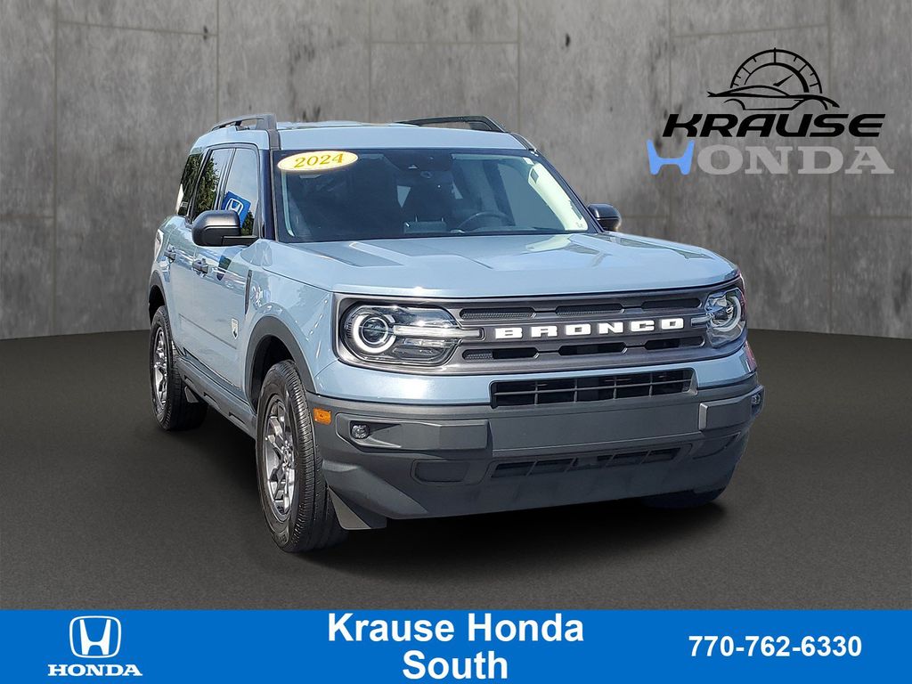 Blue (Azure Gray Metallic) 2024 Ford Bronco Sport SUV / Crossover All-Wheel Drive 8-Speed Automatic