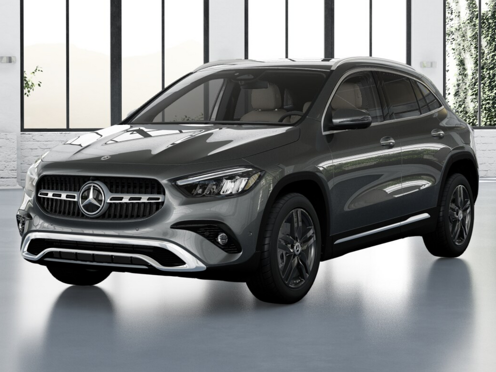 Gray (Mountain Grey Metallic) 2026 Mercedes-Benz GLA SUV / Crossover All-Wheel Drive 8-Speed Dual Clutch
