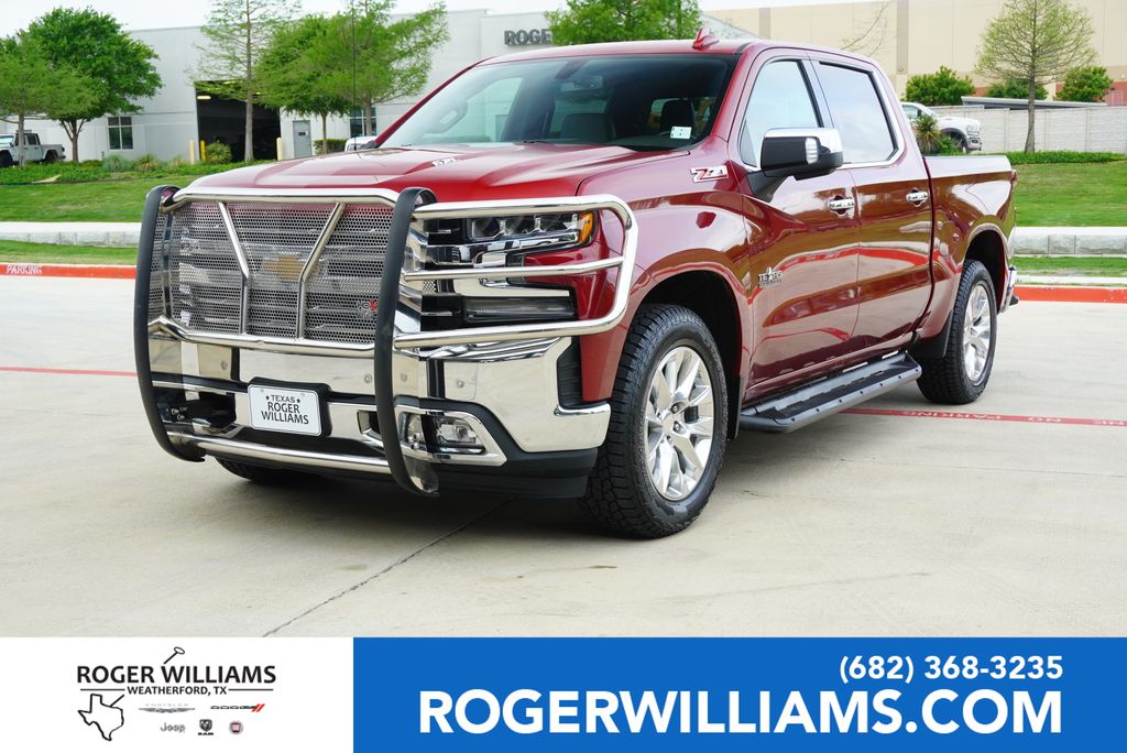 Red Tintcoat 2019 Chevrolet Silverado 1500 Pickup Truck Four-Wheel Drive Automatic