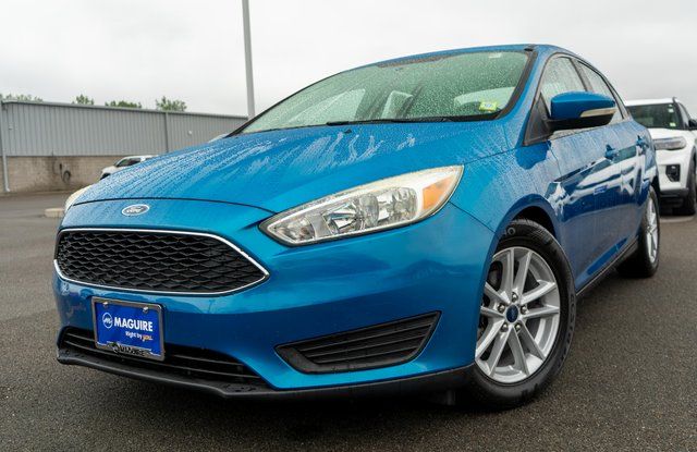 Blue Candy 2017 Ford Focus Sedan Front-Wheel Drive 6-Speed Automatic