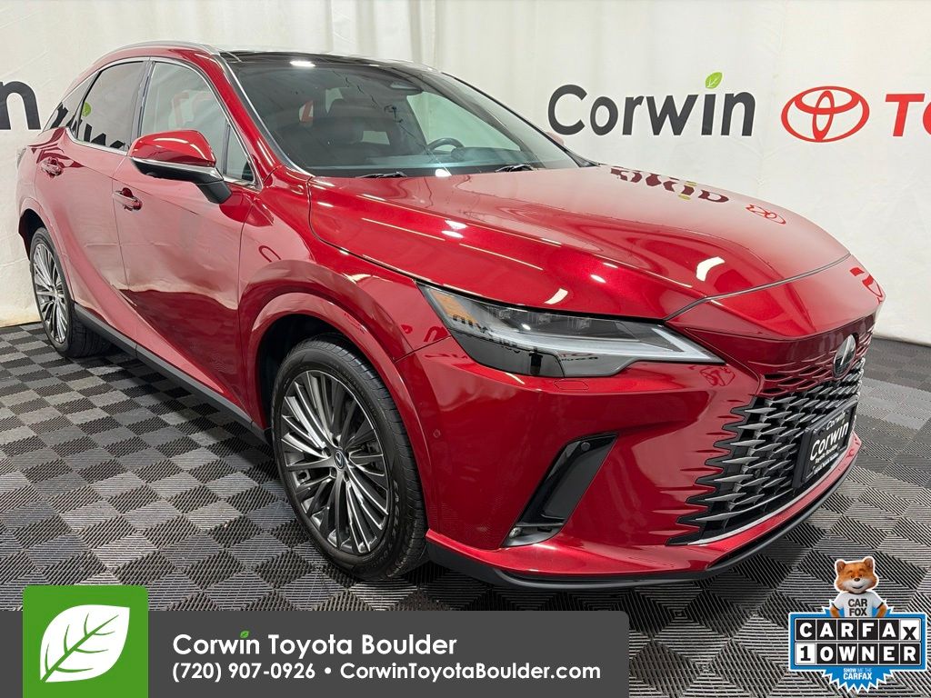 Matador Red Mica 2024 Lexus RX 350 Ultra Luxury AWD SUV / Crossover  8-Speed Automatic