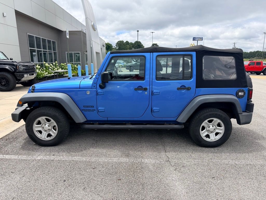 Hydro Blue Pearl Coat 2015 Jeep Wrangler SUV / Crossover Four-Wheel Drive 5-Speed Automatic