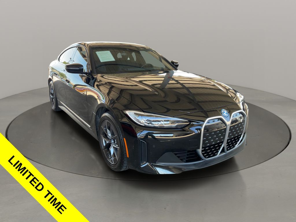 Jet Black 2023 BMW i4 Sedan Rear-Wheel Drive Automatic