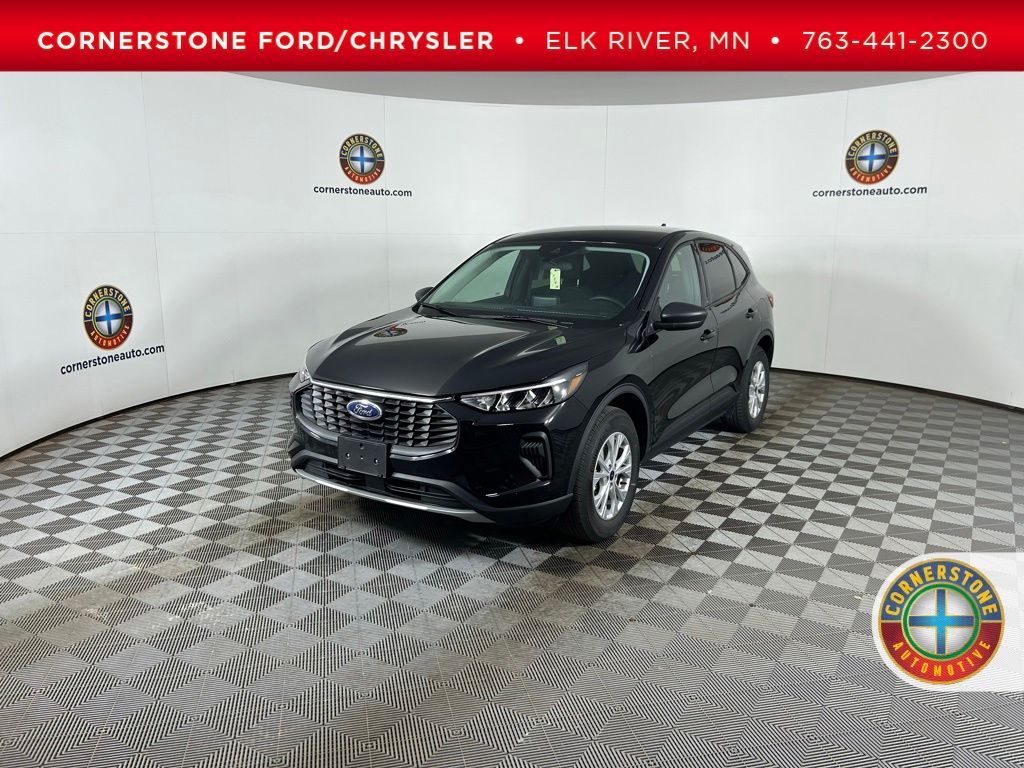 Black Metallic 2025 Ford Escape SUV / Crossover All-Wheel Drive 8-Speed Automatic