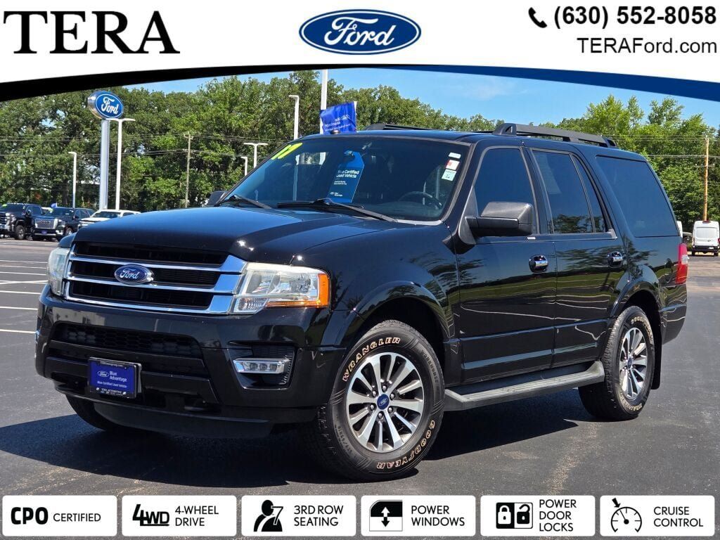 Shadow Black 2017 Ford Expedition SUV / Crossover Four-Wheel Drive 6-Speed Automatic