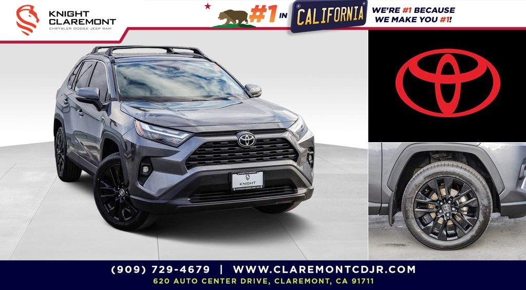 Magnetic Gray Metallic 2022 Toyota RAV4 SUV / Crossover All-Wheel Drive 8-Speed Automatic