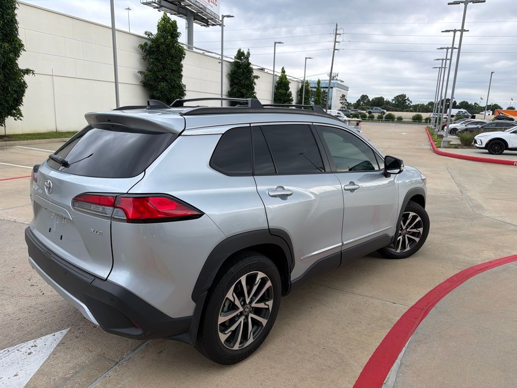 2025 Toyota Corolla Cross XLE Silver at Monument Chevrolet