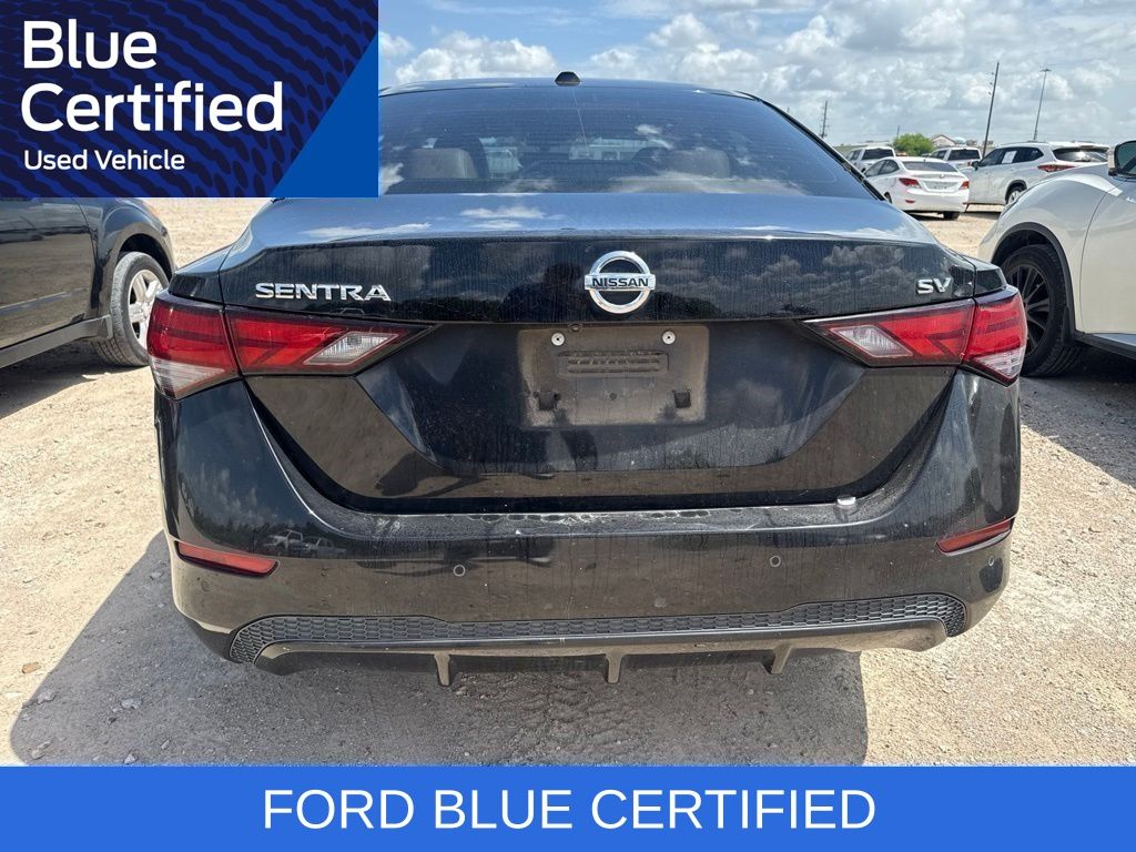 2020 Nissan Sentra SV Black at Texan Dodge Chrysler Jeep Ram