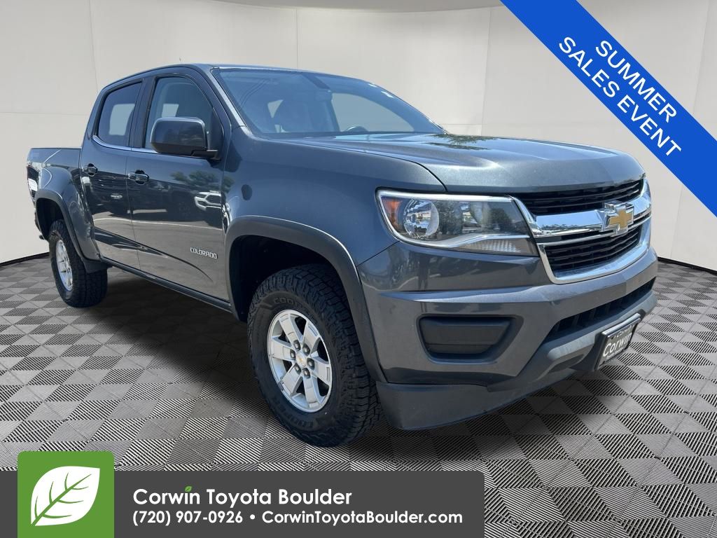 Cyber Gray Metallic 2015 Chevrolet Colorado Pickup Truck Four-Wheel Drive 6-Speed Automatic