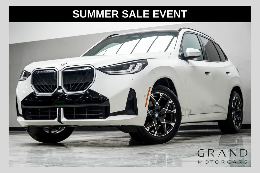 Alpine White 2025 BMW X3 SUV / Crossover All-Wheel Drive 8-Speed Automatic