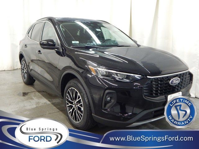 Agate Black Metallic 2025 Ford Escape Hybrid Plug-in SUV / Crossover Front-Wheel Drive Continuously Variable Transmission