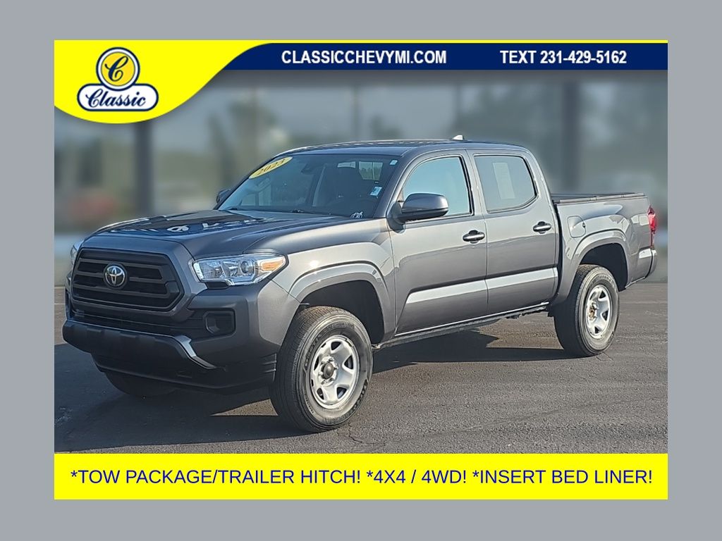 Magnetic Gray Metallic 2023 Toyota Tacoma Pickup Truck Four-Wheel Drive 6-Speed Automatic