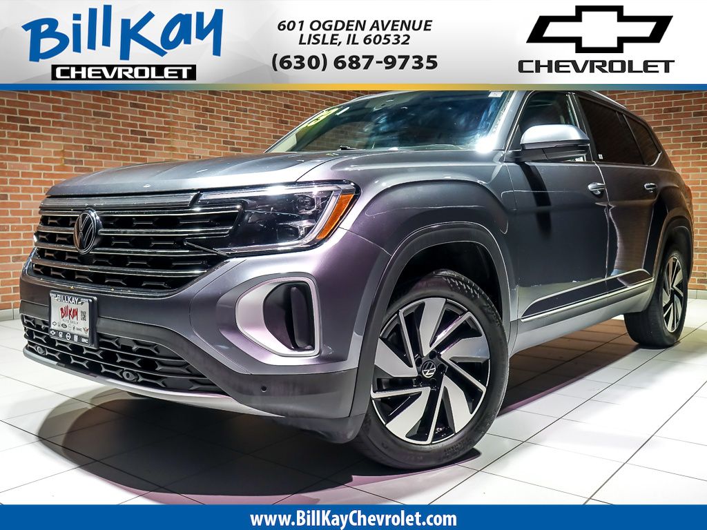 Platinum Gray Metallic 2024 Volkswagen Atlas SUV / Crossover All-Wheel Drive 8-Speed Automatic