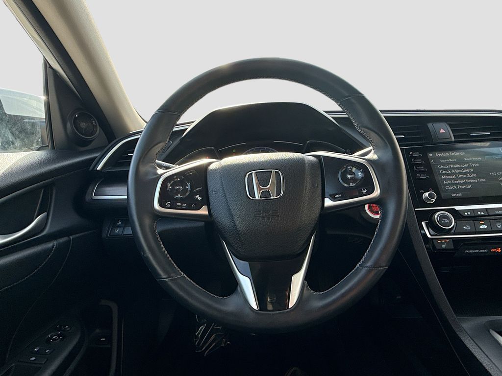 2020 Honda Civic EX-L White at Community Honda