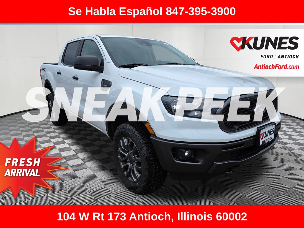 Oxford White 2020 Ford Ranger Pickup Truck Four-Wheel Drive Automatic