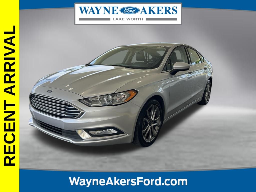 Ingot Silver 2017 Ford Fusion Sedan Front-Wheel Drive 6-Speed Automatic
