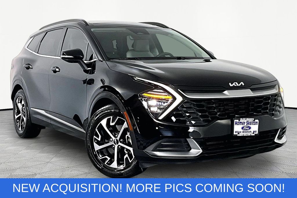 Ebony Black 2025 Kia Sportage SUV / Crossover Front-Wheel Drive 8-Speed Automatic
