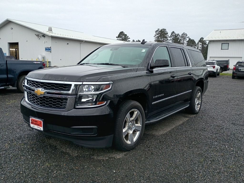 Black 2017 Chevrolet Suburban SUV / Crossover Four-Wheel Drive 6-Speed Automatic Overdrive