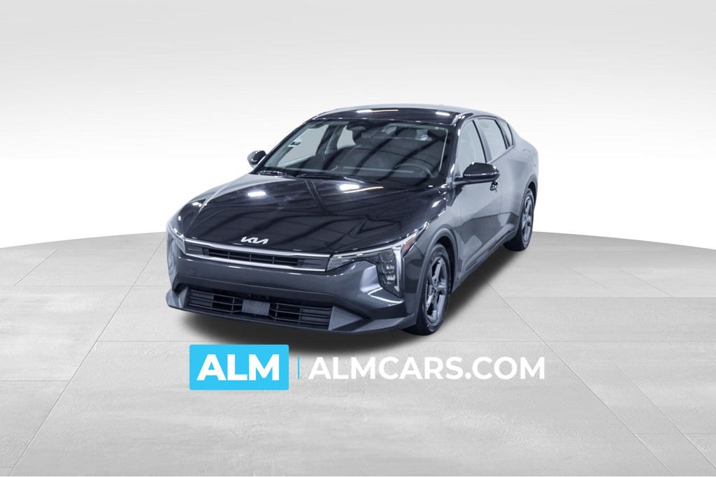Interstellar Gray 2025 Kia K4 LXS FWD Sedan Front-Wheel Drive Continuously Variable Transmission