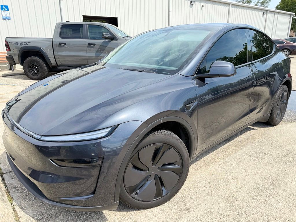 Gray 2026 Tesla Model Y SUV / Crossover Rear-Wheel Drive 1-Speed Automatic