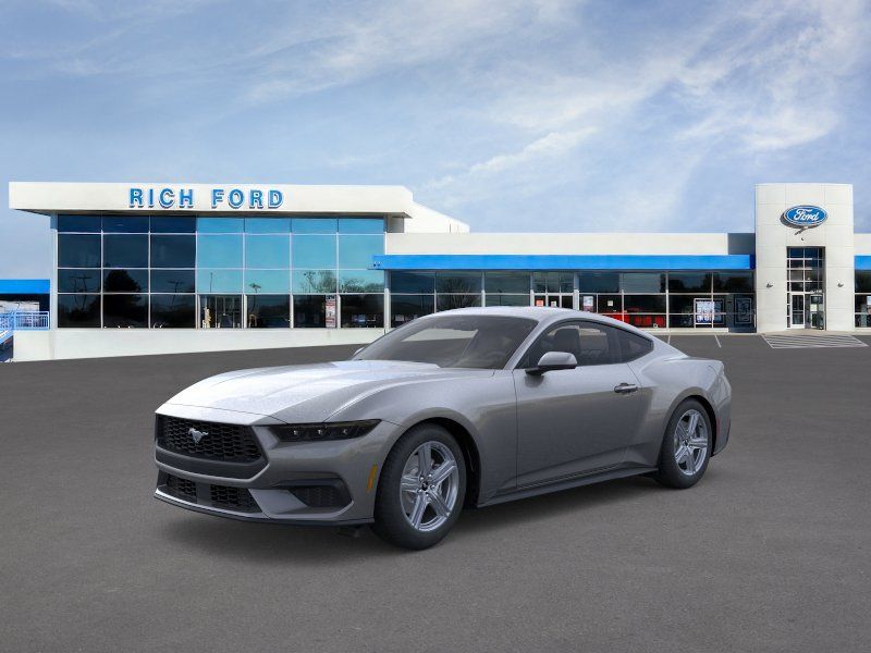 Carbonized Gray Metallic 2026 Ford Mustang Coupe Rear-Wheel Drive Automatic