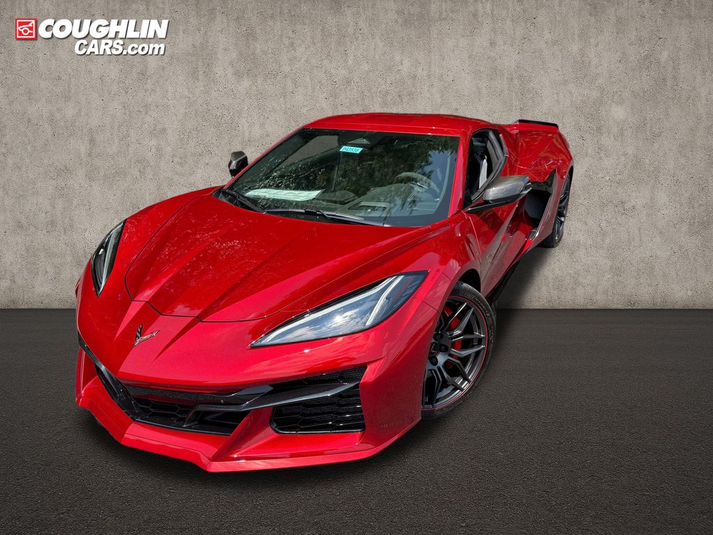 Red Mist Metallic Tintcoat 2025 Chevrolet Corvette Coupe Rear-Wheel Drive 8-Speed Dual Clutch