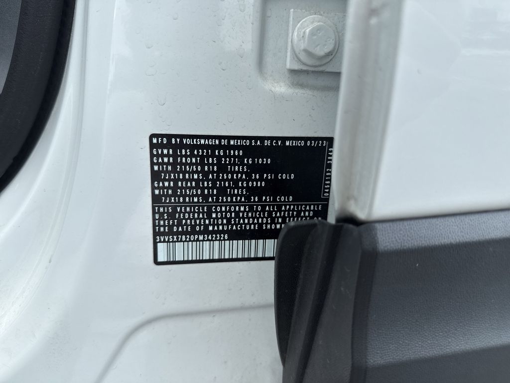 2023 Volkswagen Taos 1.5T SE White at DeMontrond Automotive Group