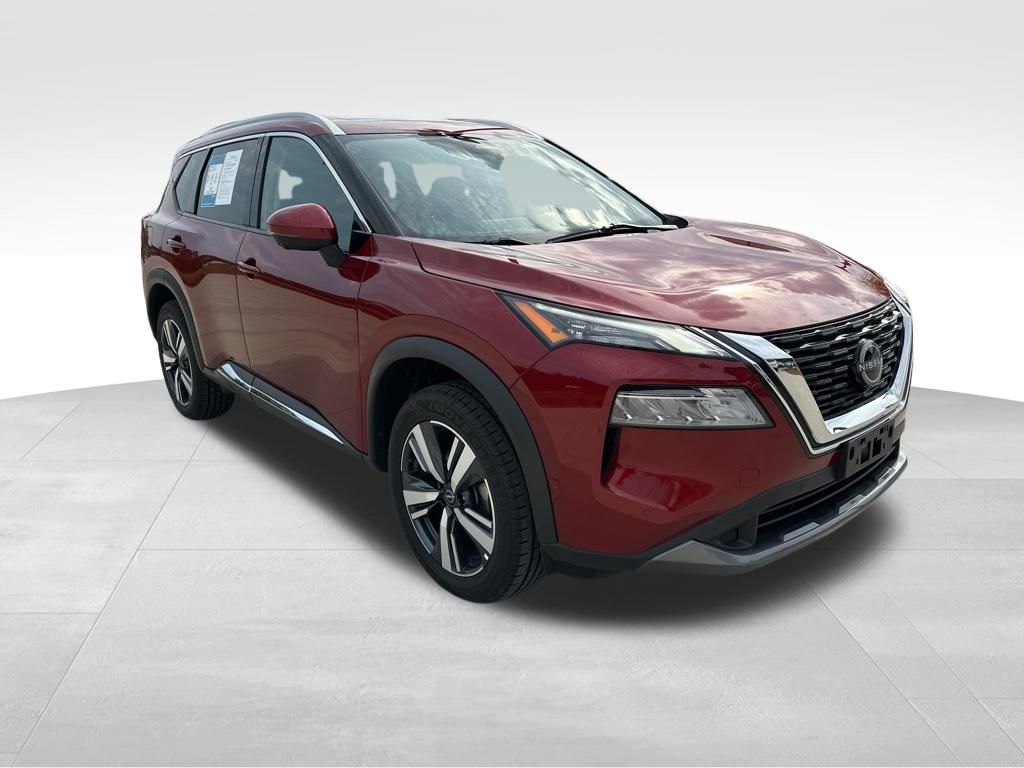 2023 Scarlet Ember Tintcoat Nissan Rogue SL AWD SUV
