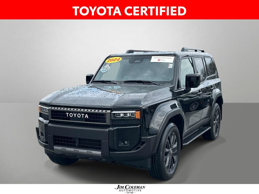 Black 2024 Toyota Land Cruiser 4WD SUV / Crossover Four-Wheel Drive 8-Speed Automatic