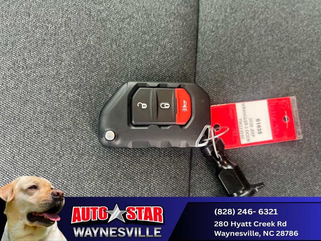 new 2026 Jeep Wrangler car, priced at $42,297