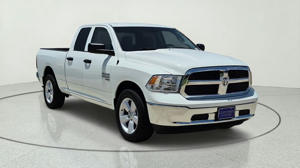 Bright White Clearcoat 2024 RAM 1500 Pickup Truck Four-Wheel Drive 8-Speed Automatic