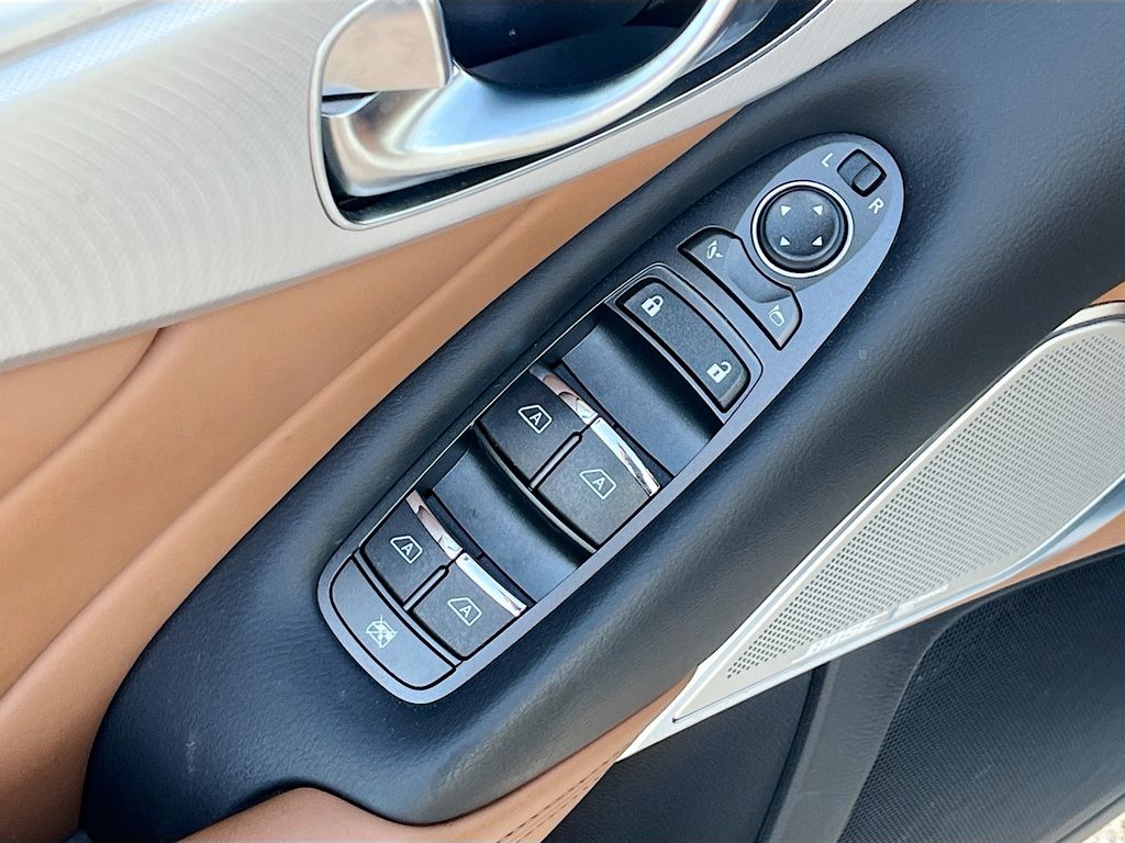 2024 INFINITI Q50 LUXE White at AutoSavvy Houston Southwest