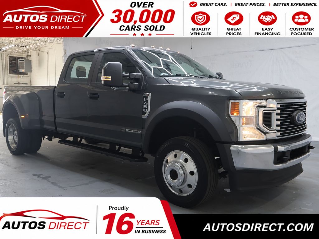 Gray (Magnetic) 2020 Ford F-450 Super Duty Pickup Truck Four-Wheel Drive Automatic