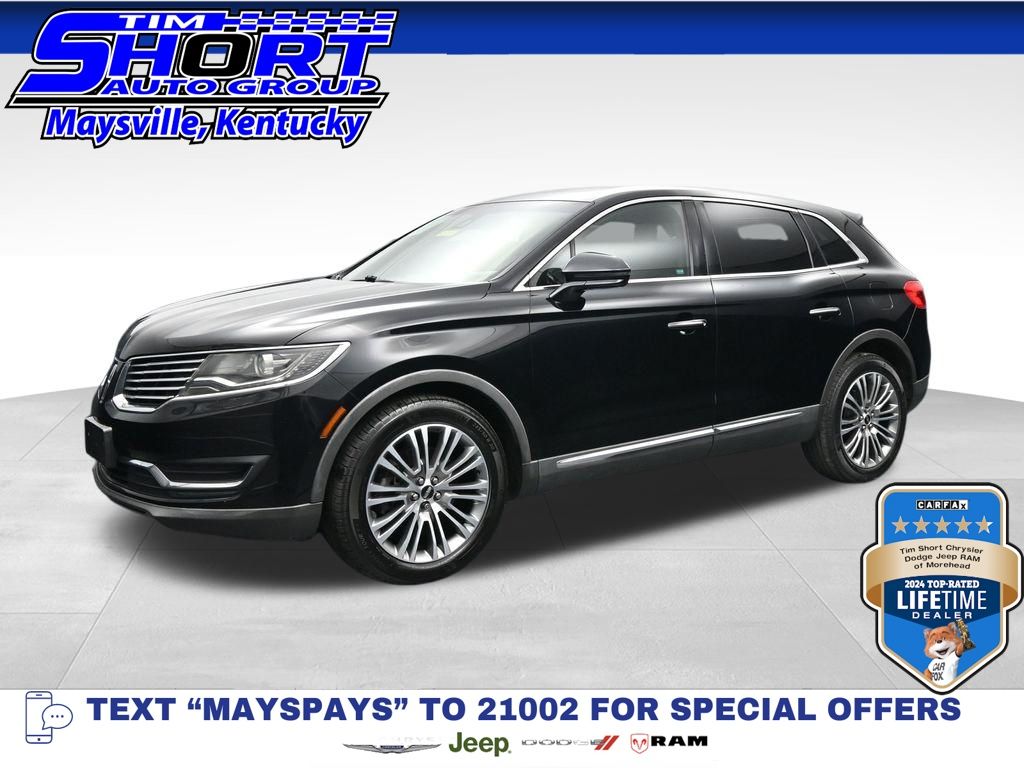 Velvet 2016 Lincoln MKX Reserve AWD SUV / Crossover All-Wheel Drive 6-Speed Automatic