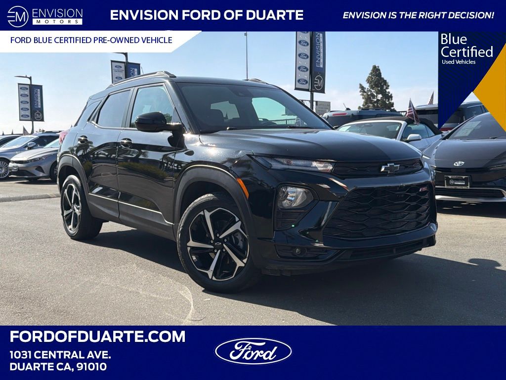 Black Metallic 2023 Chevrolet Trailblazer SUV / Crossover Front-Wheel Drive Continuously Variable Transmission