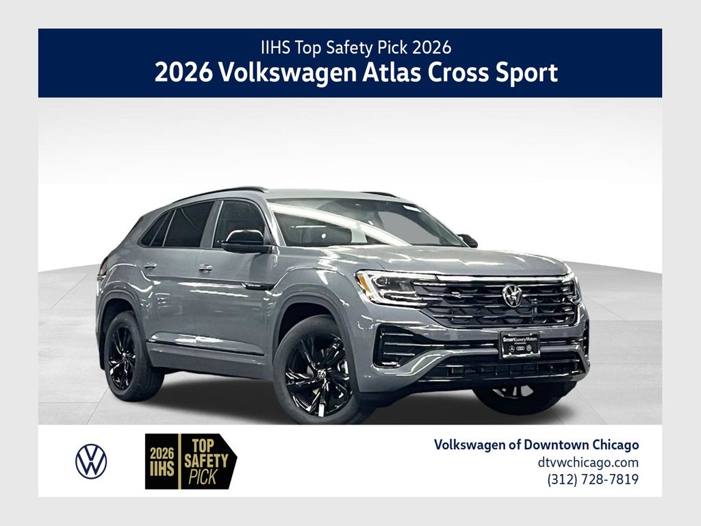 2026 Volkswagen Atlas Cross Sport 2.0T SEL R-Line Black