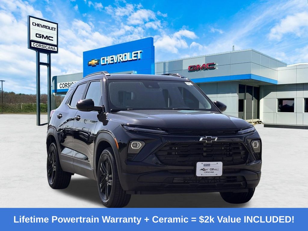 Mosaic Black Metallic 2026 Chevrolet Trailblazer SUV / Crossover Front-Wheel Drive Continuously Variable Transmission