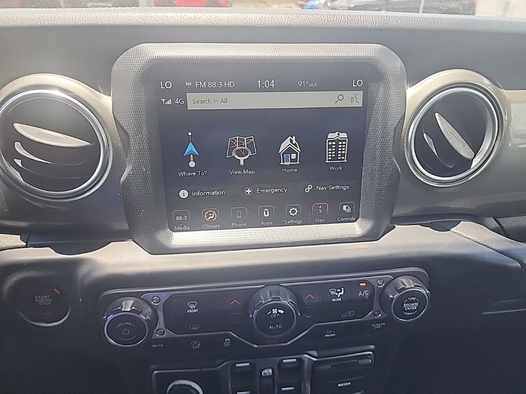 2023 White Jeep Wrangler Sahara 4X4 SUV